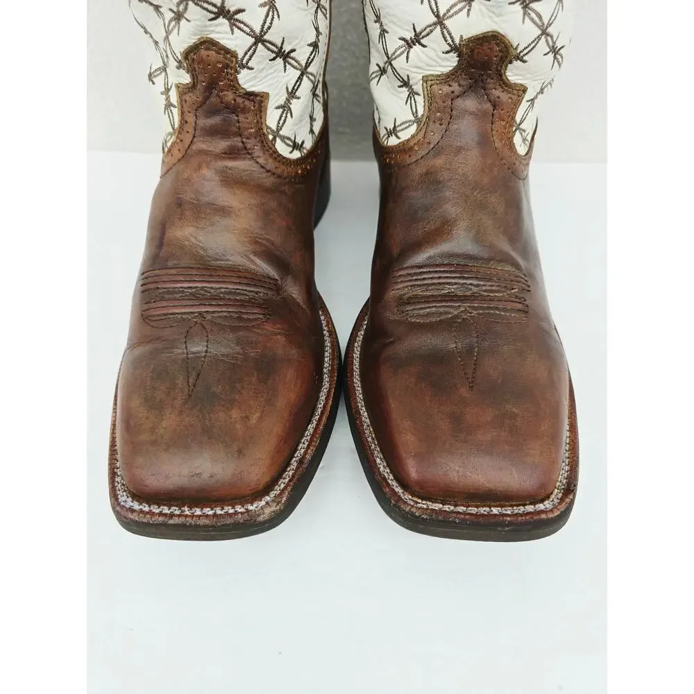 Twisted X Men's Ruff Stock Western Leather Cowboy Boots 11